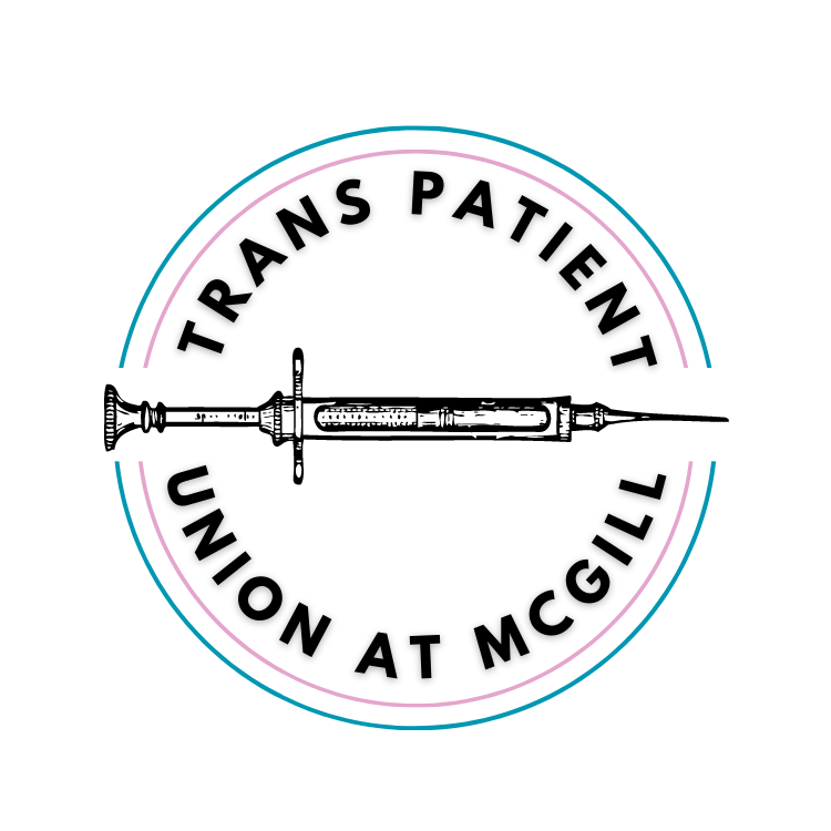 Logo of the Trans Patient Union at McGill